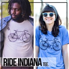 Ride Indiana Tee